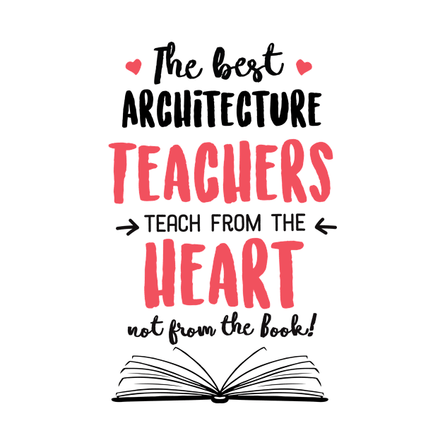 The best Architecture Teachers teach from the Heart Quote by BetterManufaktur