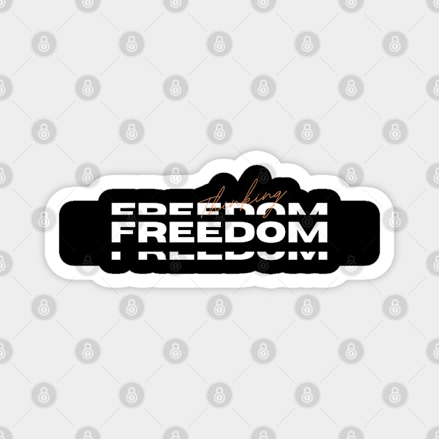 Liberation: A Design Celebration of Freedom Magnet by Teeeshirt