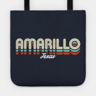 Retro Amarillo Texas Tote