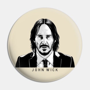 John Wick - keanu reeves Pin