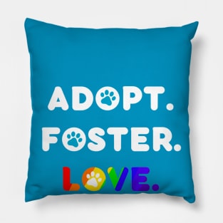 Adopt Foster Love Pillow