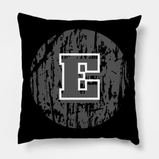 Letter E Pillow