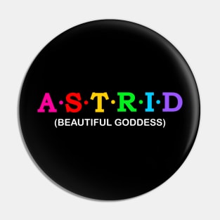 Astrid - beautiful goddess. Pin