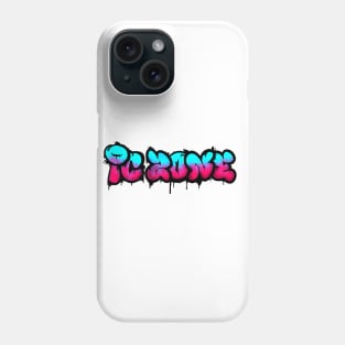 pc zone graffiti Phone Case