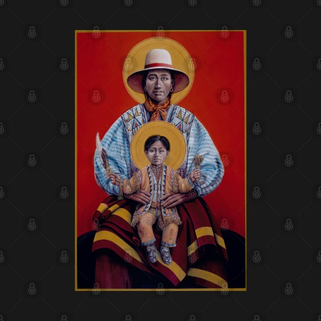 Bolivian St. Joseph & Child by JBG ICON