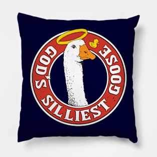 God's Silliest Goose Pillow