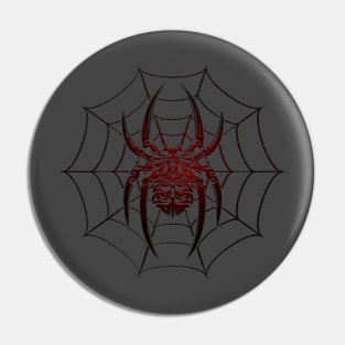 Cool Spider Tribal Pin