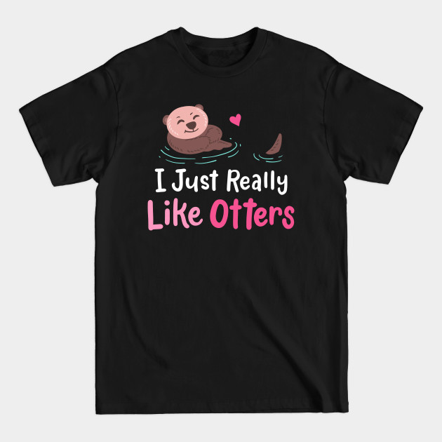 Otters Otter Kawaii - Otters - T-Shirt Otters Otter Kawaii - Otters - T-Shirt