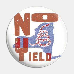 New York No Yield Pin