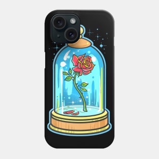 Rose in a flask Phone Case