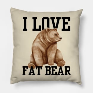 Fat Bear Week 2023 Pillow