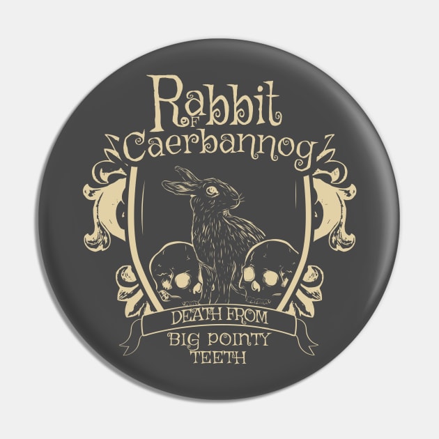 Rabbit of Caerbannog Pin by Piercek25