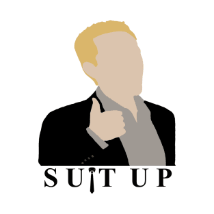 HIMYM "SUIT UP" - Barney Stinson Minimalist T-Shirt