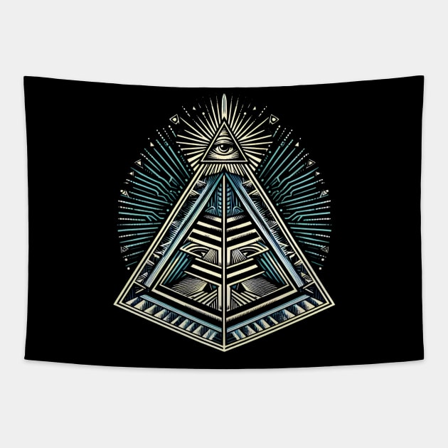 new world order - world order illuminati new world order Tapestry by vaporgraphic