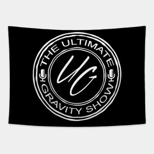 White Logo UG Show Tapestry