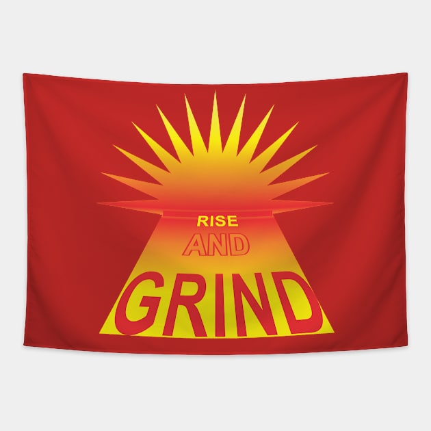 Rise and Grind Tapestry by Cavalrysword