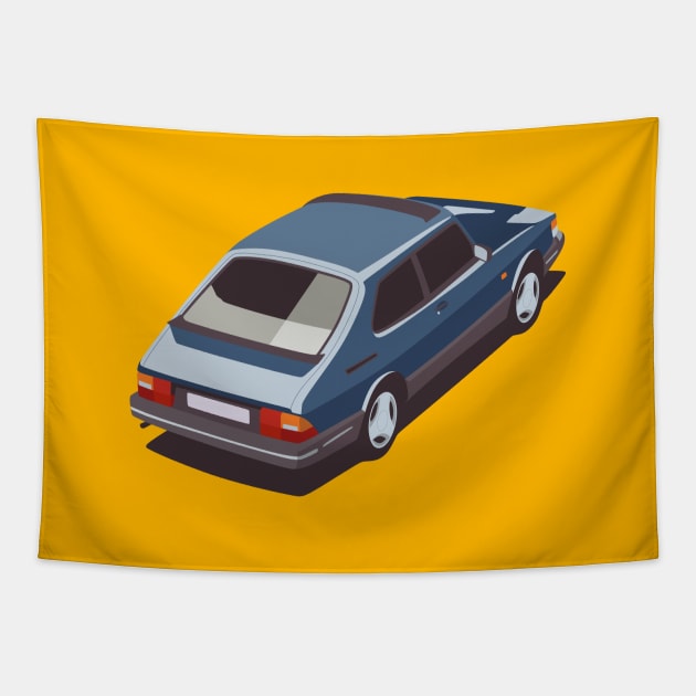 Saab 900 Tapestry by TheArchitectsGarage