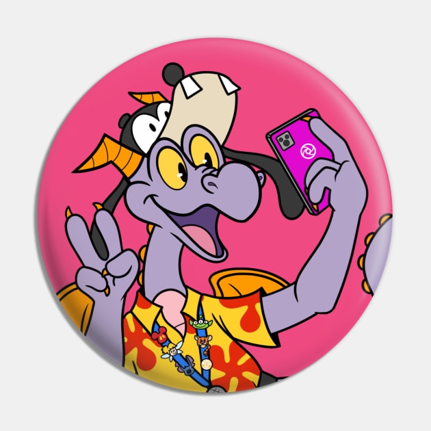 Tourist Figment (Version 2) Pin by NoiceThings