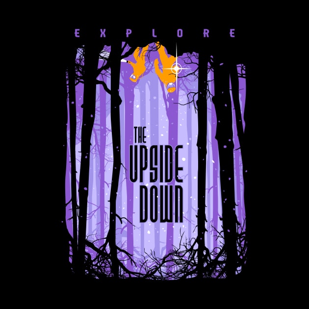 Explore the Upside Down (purple variant) by djkopet