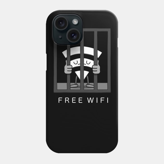 FREE WIFI Phone Case by RogerHaus