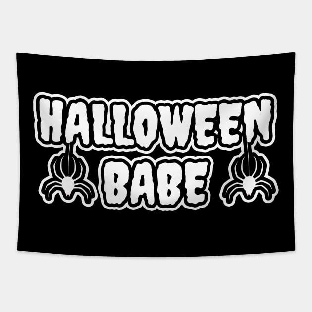 Halloween Babe Tapestry by LunaMay