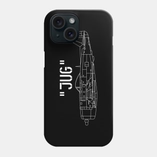 Republic P-47D Thunderbolt "Jug" Phone Case