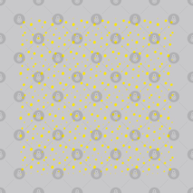 Yellow Dots Pattern by kallyfactory