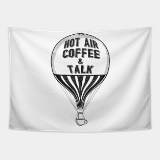 Hot Air Coffee & Talk Tapestry