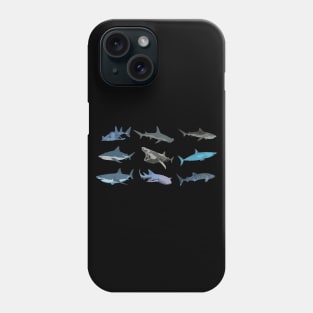 Various Sharks Phone Case