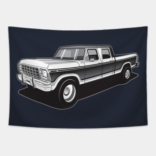 1979 Ford Pick up truck, crew cab shortbed Tapestry