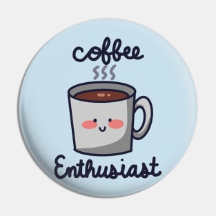 Coffee Enthusiast Pin