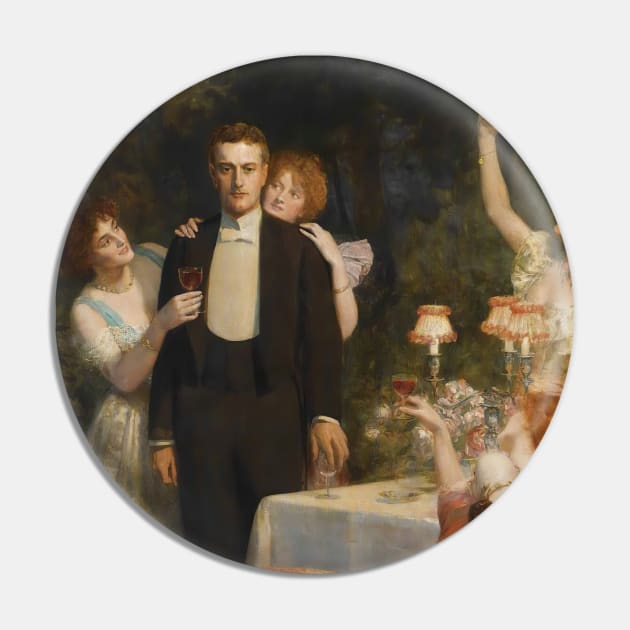 The Garden Of Armida by John Collier Pin by Classic Art Stall