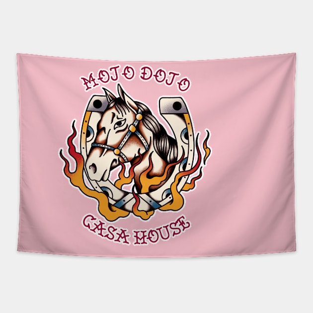 Mojo Dojo Casa House Tapestry by ricardiobraga