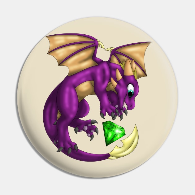 GemBabs: Cynder (Purple) Pin by spyroid101