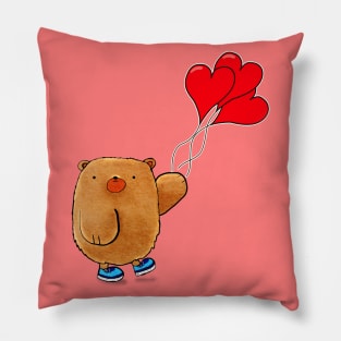 Valentines Bear Pillow