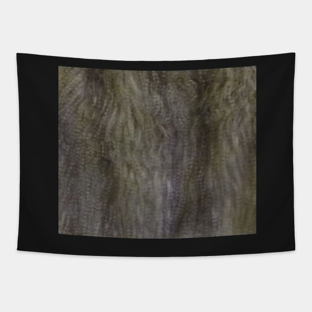 Faux Fur Tapestry by CrazyCraftLady