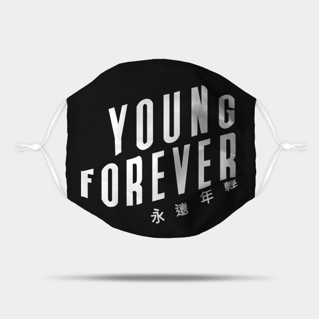 Young Forever Bts Black Bts Mask Teepublic