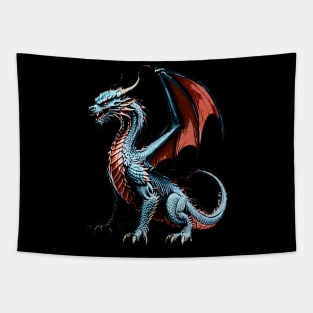 Tranquil Mist Dragon Tapestry