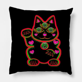 Lucky Cat 1 Pillow