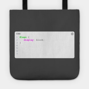 CSS Lego Tote