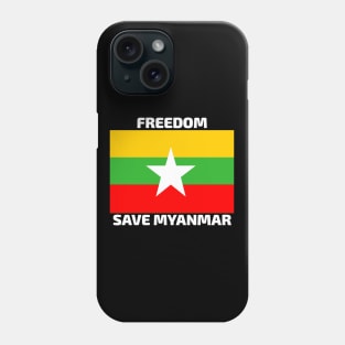 Save Myanmar Phone Case