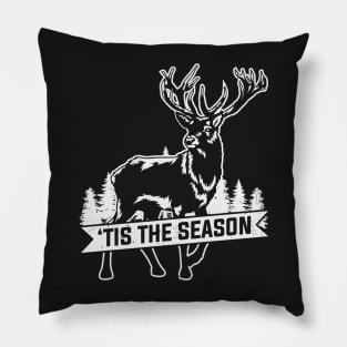 Live Free And Hunt Hard - Big Racks Matter - Funny Deer Buck Hunting Pillow