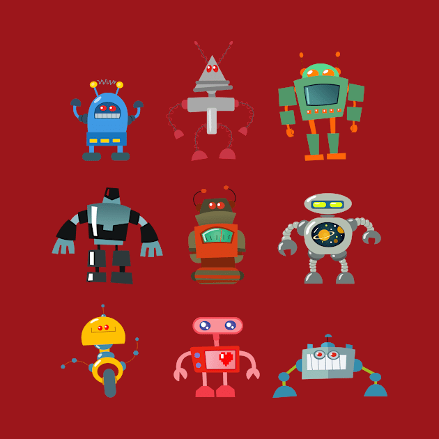 Robots by DigiToonsTreasures