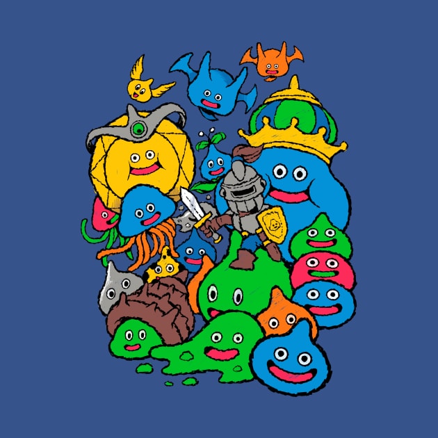 Slime Family by AdamWorks