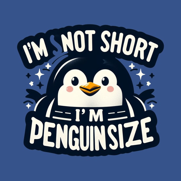 I'm Not Short I'm Penguin Size by Dalindokadaoua