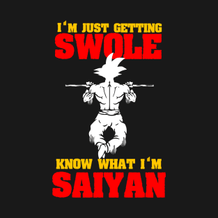 Getting Swole Goku Saiyan T-Shirt