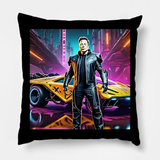 AI_ELON C132 suit-43 Pillow