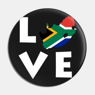 South African Pride Africa Love Pin