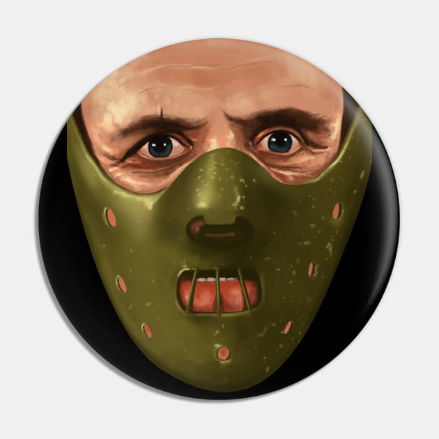Hannibal Lecter - Silence of the Lambs Pin by TWOintoA