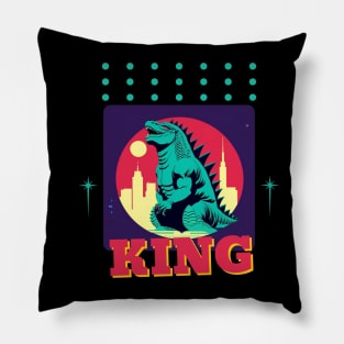 King of monster,The great monster of world Pillow